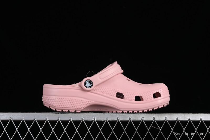Crocs Classic Clog Quartz Pink Two-Way Beach Sandals with Ventilation Holes - B.D4