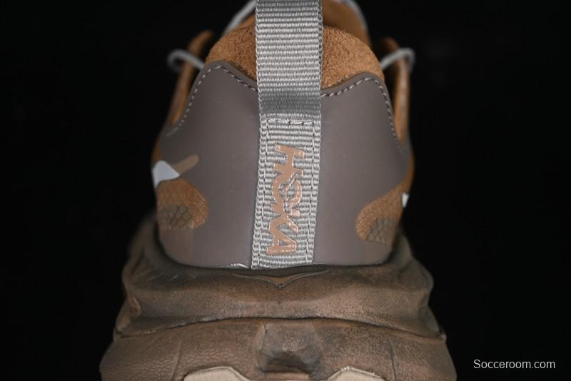 HOKA ONE ONE Satisfy Running Mafate Trail Low-Cut Cushioned Outdoor Hiking Shoes - 1157050 RBBR