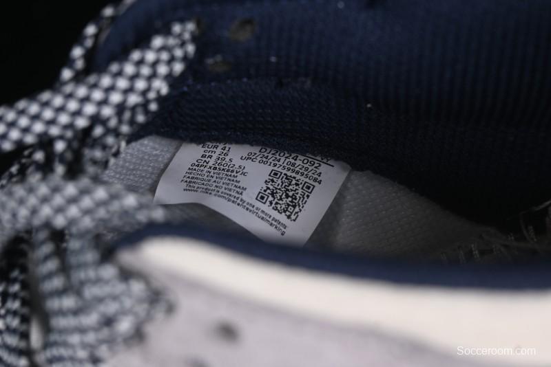 Nike SB Dunk Low MLB Collaboration Embroidered Blue Logo Anniversary Custom Low-Top Casual Skate Shoes - DJ2024-092