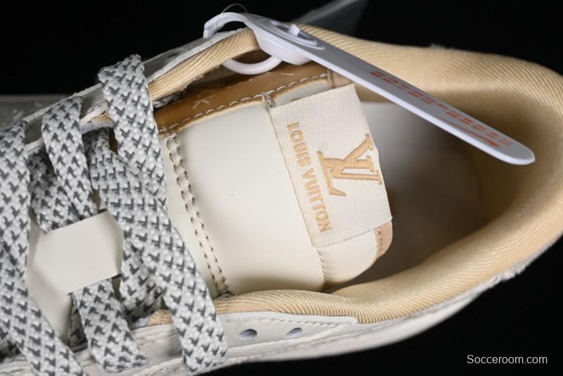 Nike Air Jordan 1 Low OG SP Travis Scott x Fragment Design Retro Sneakers with Reverse Swoosh - SJ2068-006