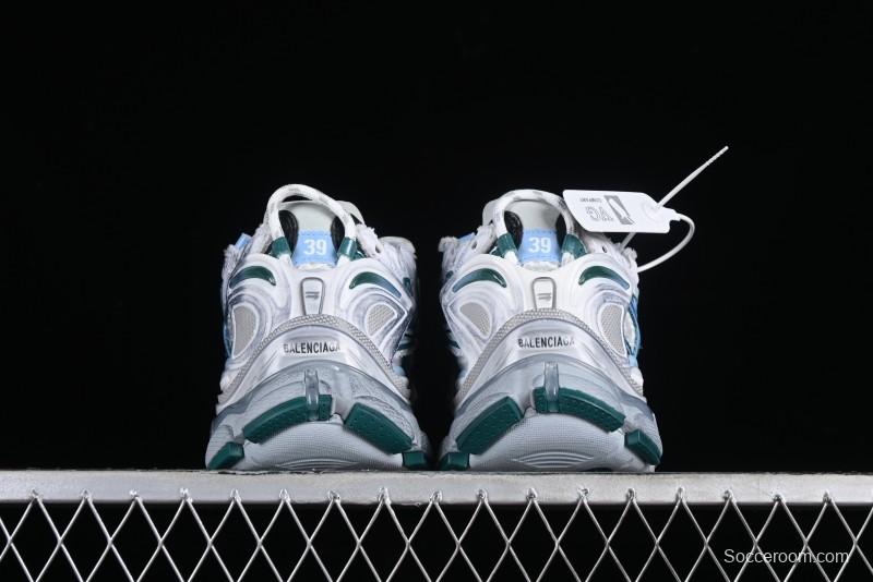 Balenciaga Runner Kith Four Color Retro Casual Shoes - W3RMU9034