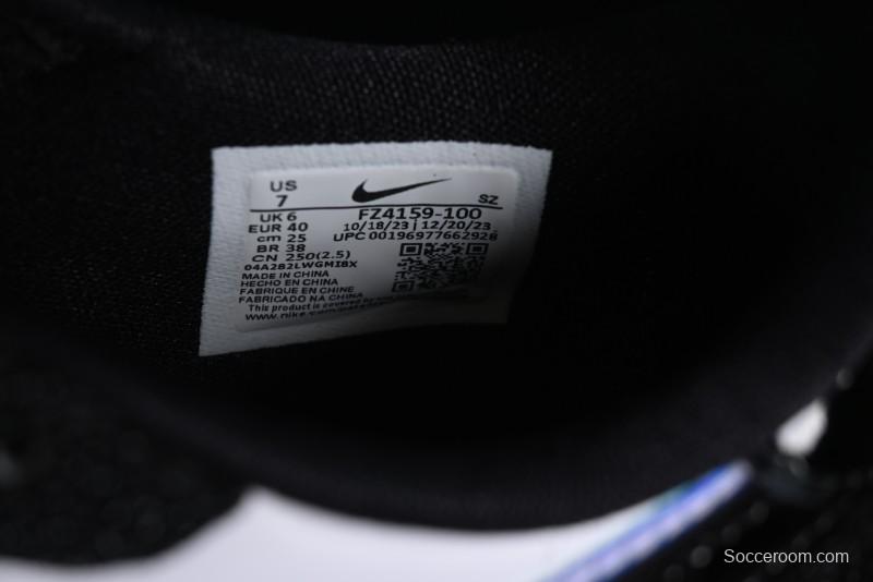 Nike Air Jordan 1 Low Golf AJ1 Golf Shoes with Laser Leather Black Double Hook - FZ4159-100