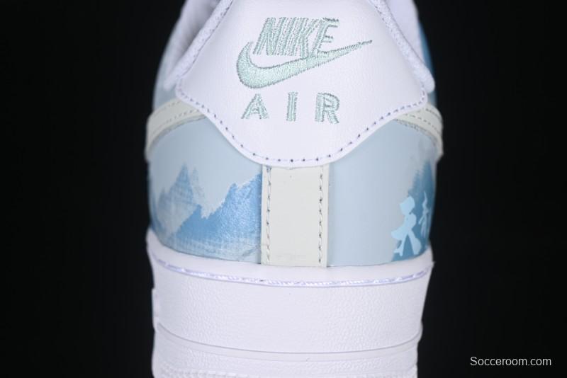 Nike Air Force 1 '07 Low "Celadon" Casual Sneakers - LJ2288-222