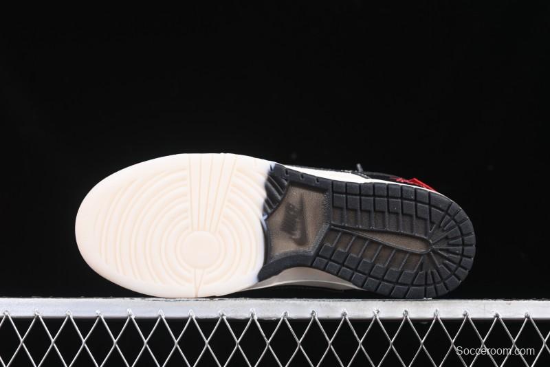 Nike SB Dunk Low Year of the Snake Limited Edition Black Snake Dual-Color Anniversary Custom Low-Top Casual Skate Shoes - HH7518-031