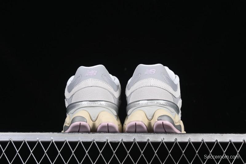 New Balance 9060 Retro Casual Running Shoes with ABZORB Cushioning Technology - U9060GM