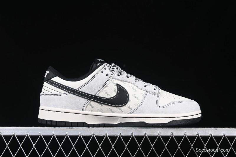 Nike SB Dunk Low Supreme Collaboration Anniversary Custom Low-Top Casual Sneakers - YX5066-220