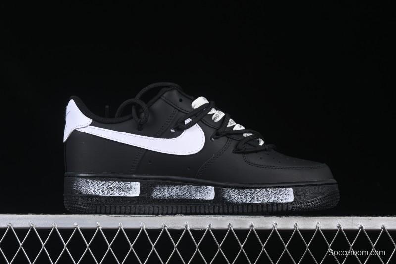 Nike Air Force 1'07 Low High Street Off-White Style Casual Sneakers - ZH0316-059