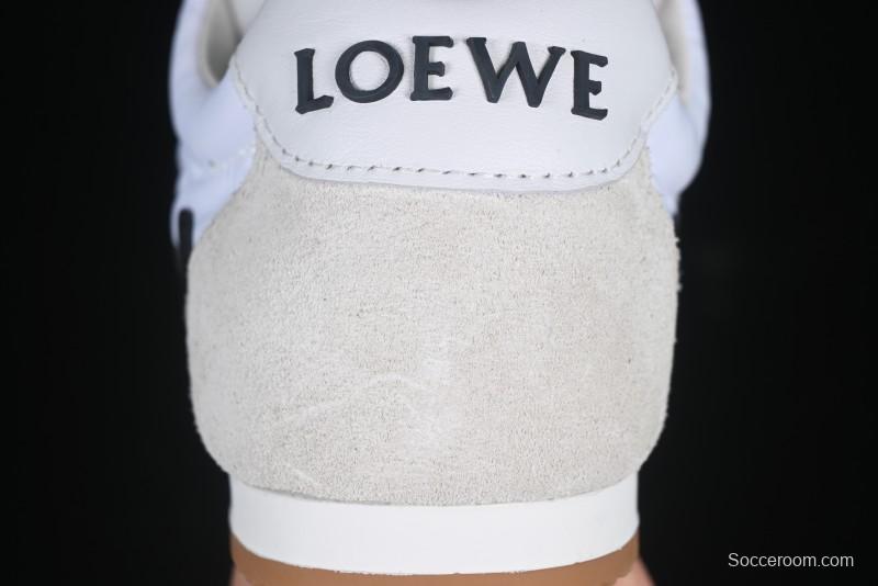Loewe Ballet Runner 2.0 Sneakers Retro Style Low-Profile Casual Sports Shoes with Asymmetric Toe Design - Ballet Runner 2.0