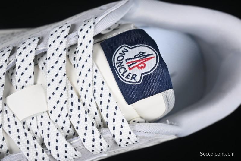 Nike Travis Scott x Fragment Design x Air Jordan 1 Low OG SP AJ1 Moncler Collaboration White Grey Low Top Casual Sneakers - AG3702-806