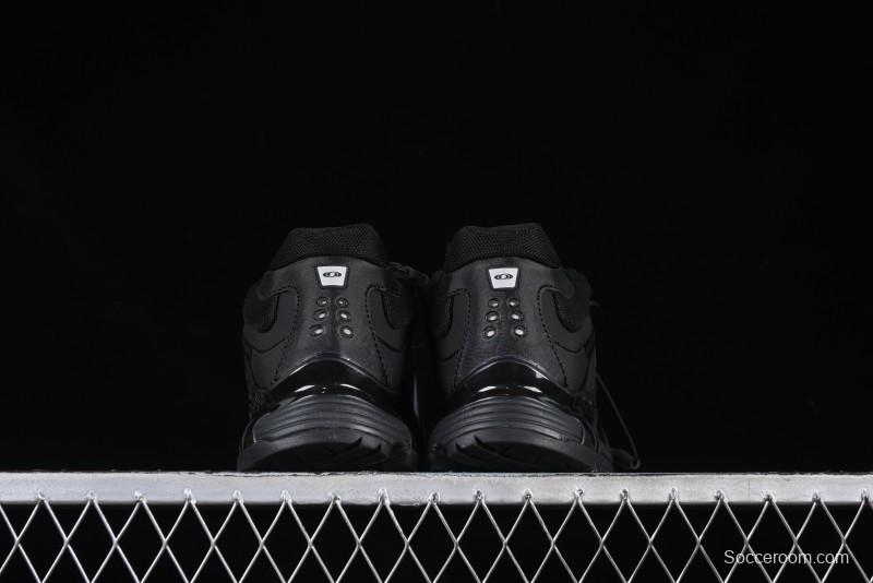 Salomon XT-Wings 2 All-Black Trail Running Sneakers - Sleek Performance and Style