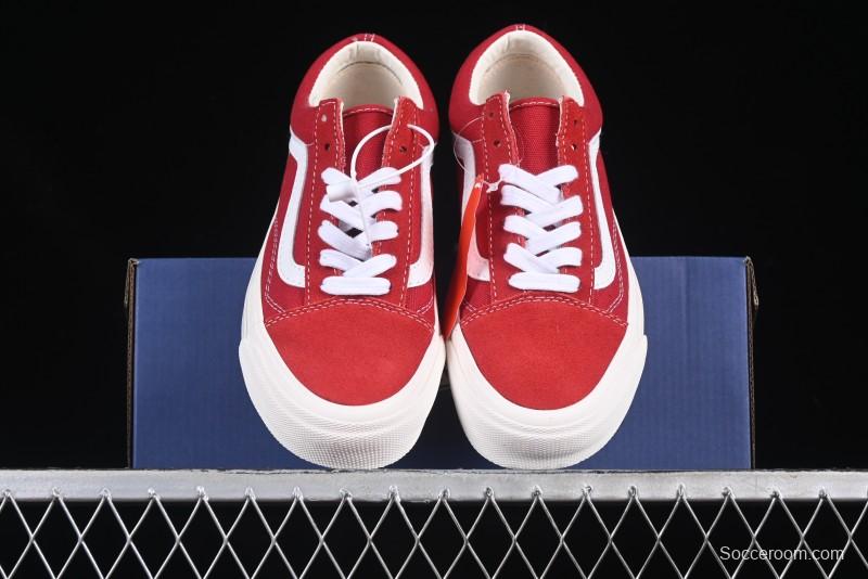 Vans Premium Old Skool 36 Retro Skate Shoes with Full-Grain Leather and Cushioned Insole - VN000D569IJ