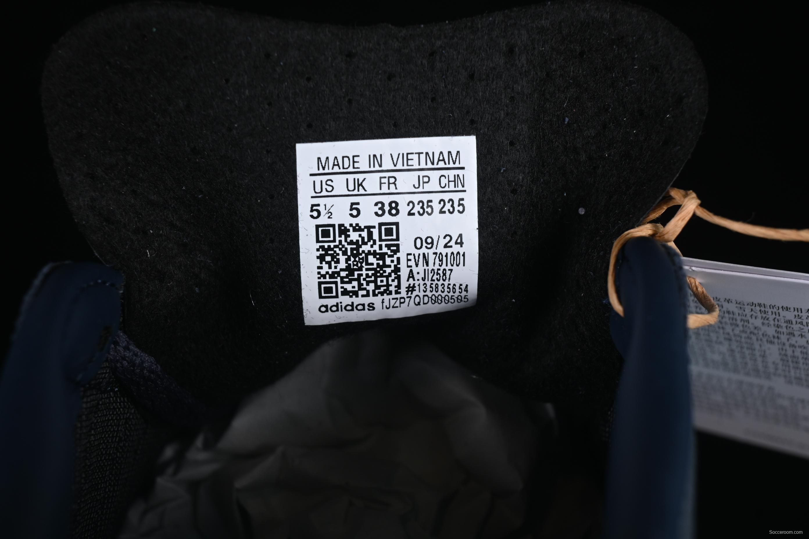 Adidas Originals Gazelle Indoor JI2587 Retro Casual Slip-Resistant Durable Low-Top Sneakers - JI2587