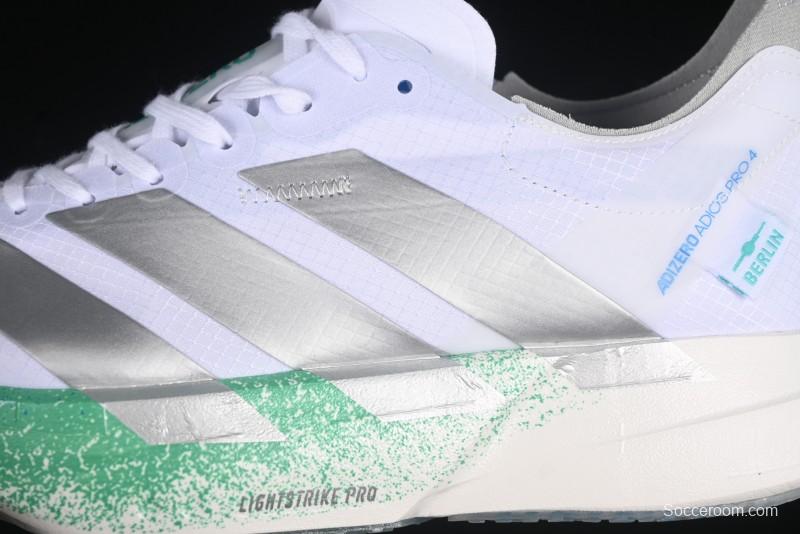 Adidas Adizero Adios 4 Running Shoes Lightweight Breathable Low-Top - JR6354