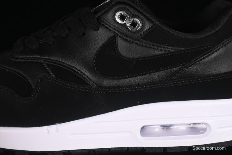 Nike Air Max 1 Retro Running Shoes with Half-Sole Air Cushion - 875844-001