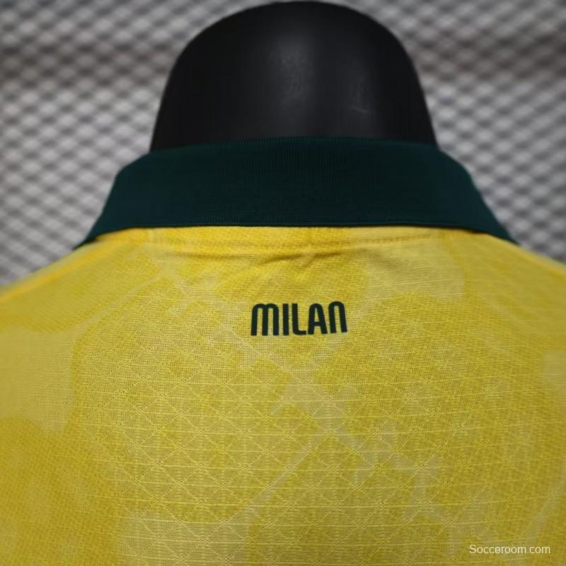 Player Version 25/26 AC Milan Third Yellow Jersey