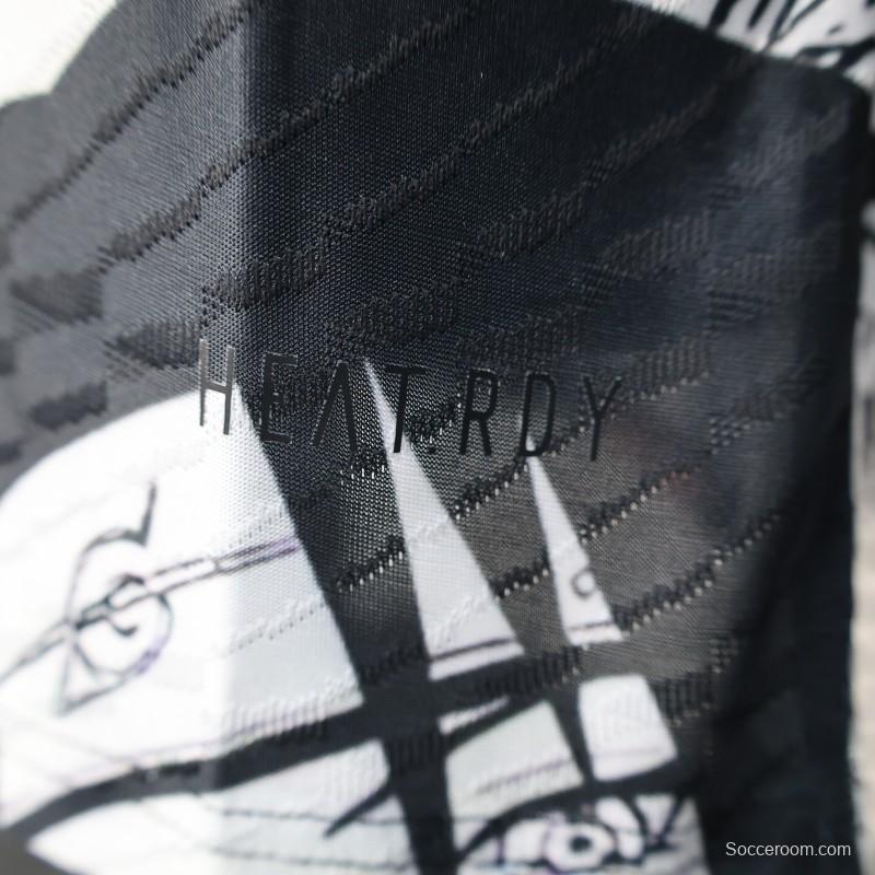 Player Version 2025 Japan Black with Anime Character Pattern Jersey