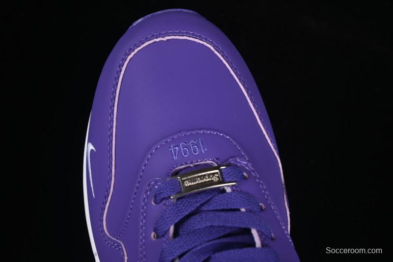 Nike Air Max 1 Retro Running Shoes with Half-Sole Air Cushion - HF8813-500