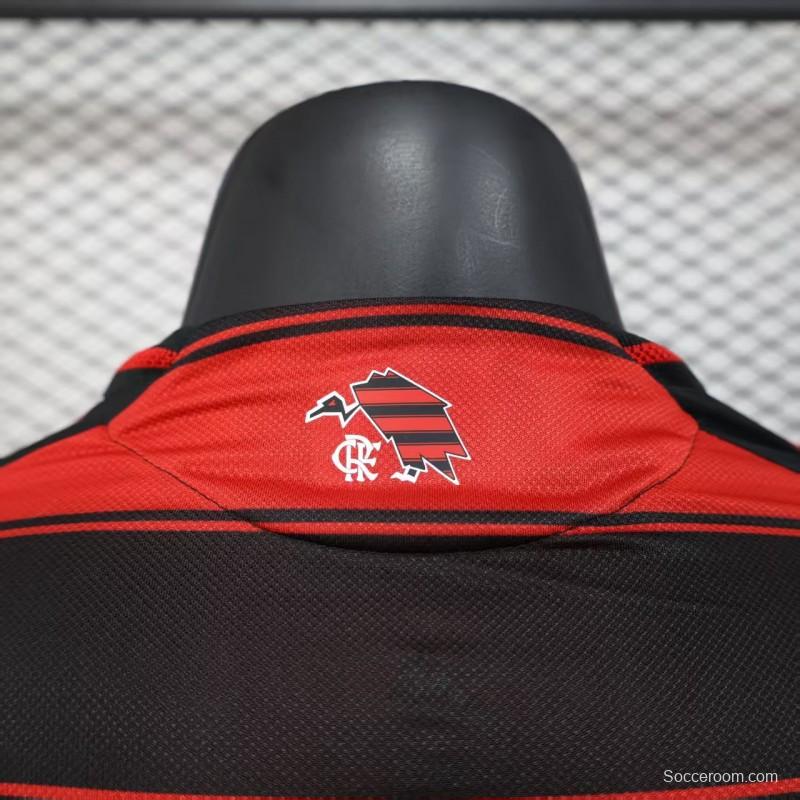 Player Version 25/26 Flamengo Home Long Sleeve Jersey
