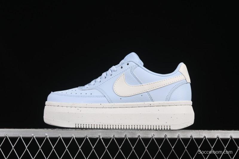 Nike Court Vision Alta Thick Sole Casual Sneakers for Campus - DZ5394-400