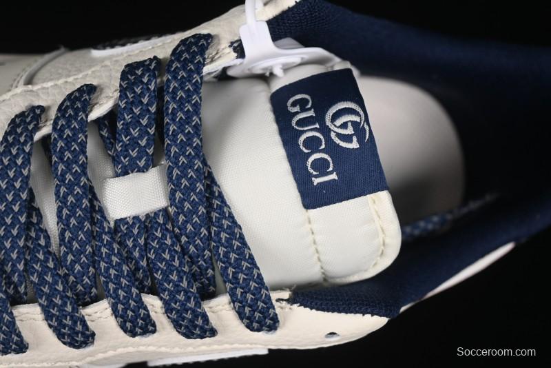 Nike Air Force 1'07 Low Gucci Collaboration Blue Red Swoosh Casual Sneakers - JJ2508-713