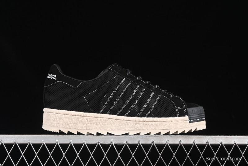Adidas Clot Superstar IE8879 Shell Toe Casual Sneakers with Serrated Design - IE8879