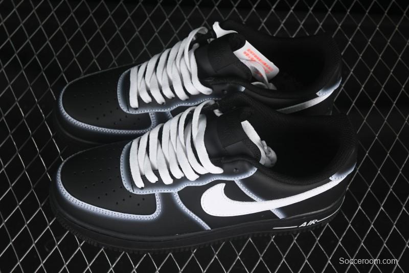 Nike Air Force 1'07 Low Casual Sneakers with Full-Length Air Cushion - DD8959-001