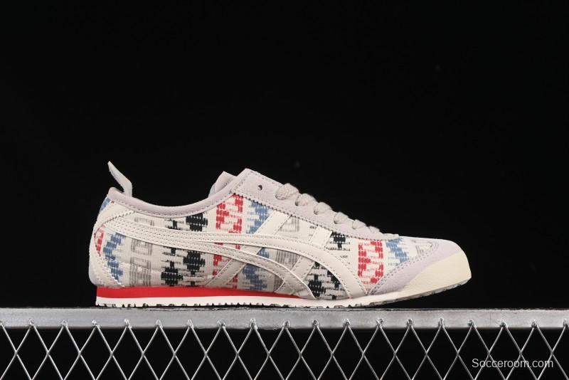 Onitsuka Tiger Mexico 66 Low-Top Leather Sneakers - 1183B648-100