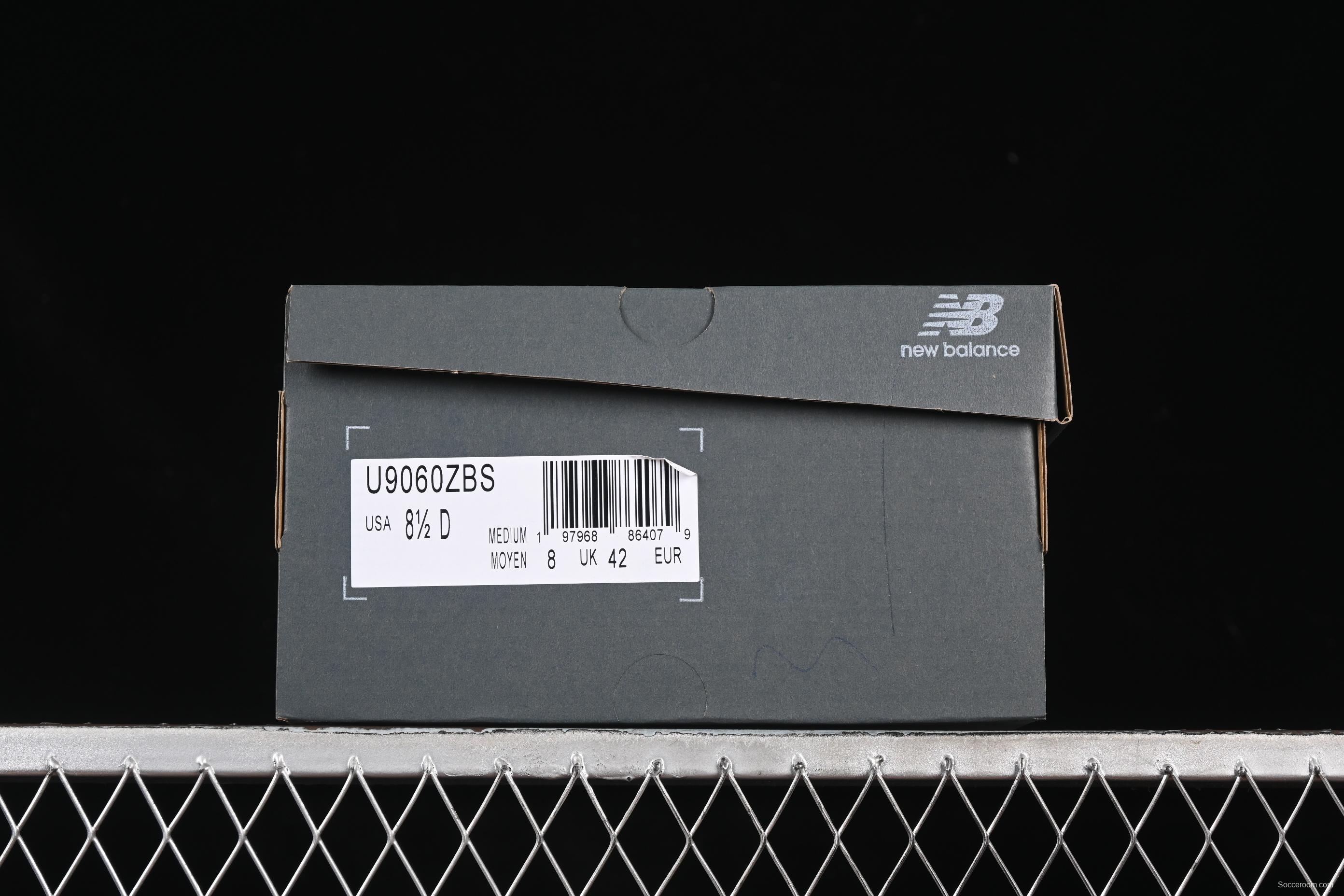 Joe Freshgoods x New Balance 9060 Retro Casual Running Sneakers with ABZORB Cushioning - U9060ZBS