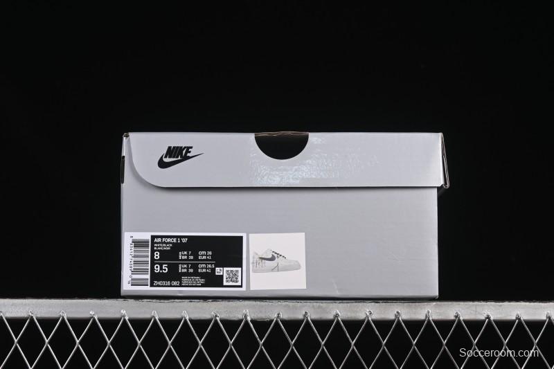 Nike Air Force 1'07 Low East Fence Drunk Chinese Style Gradient Yellow Low-Top Casual Sneakers - ZH0316-082