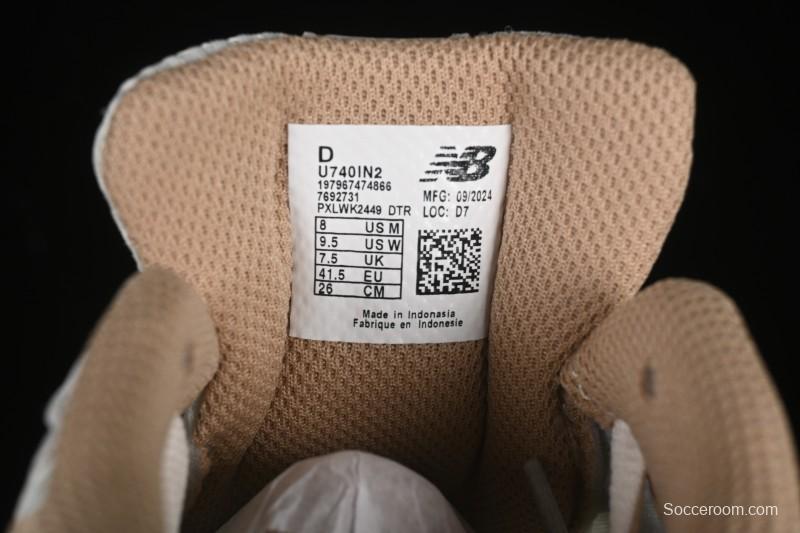 New Balance 740 Series Retro Dad Style Casual Sports Running Shoes - U740IN2