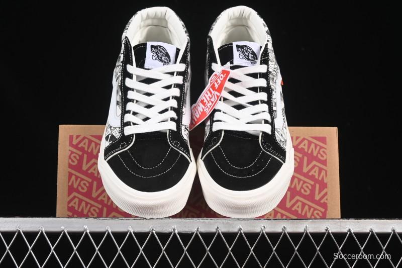 Vans Sk8-Mid Classic Skate Shoes - VN0A347UVGD