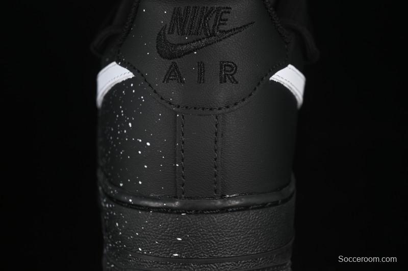Nike Air Force 1'07 Low White Starry Splatter Casual Sneakers - ZH0316-090