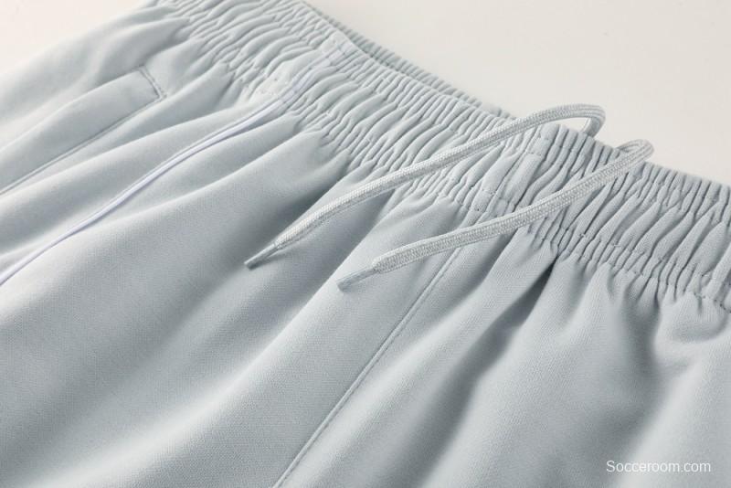 25/26 Real Madrid Hoodie Full Zipper Jacket + Long Pants