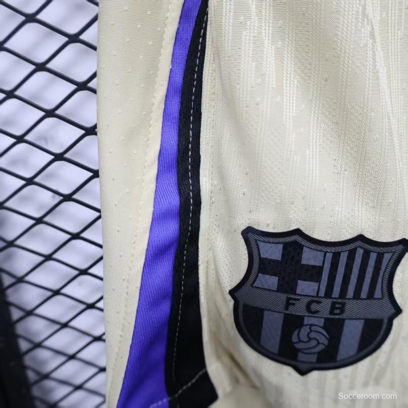 Player Version 25/26 Barcelona Away Shorts