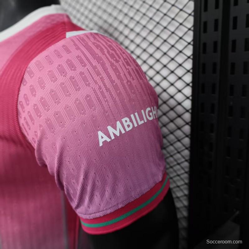 Player Version 25/26 FC Barcelona Pink with Gradient Fade Jersey