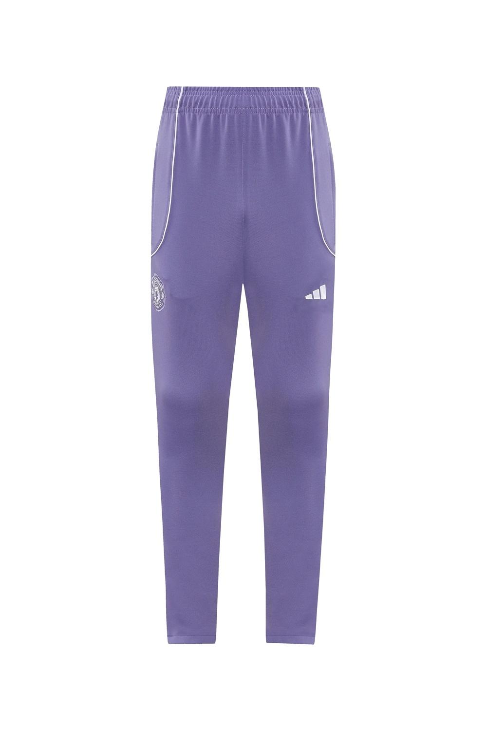 2025 Adidas Purple Full Zipper Jacket + Long Pants