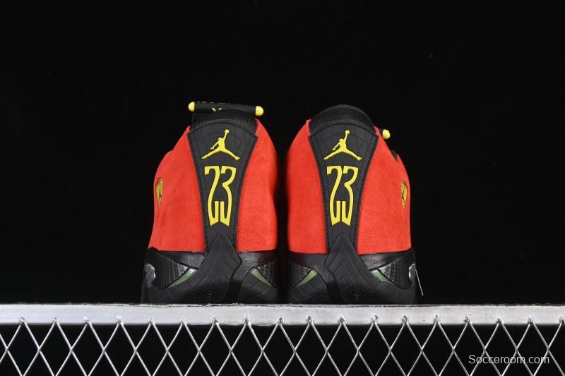Nike Air Jordan 14 Retro Ferrari Red Performance Basketball Shoes - IF5015-600