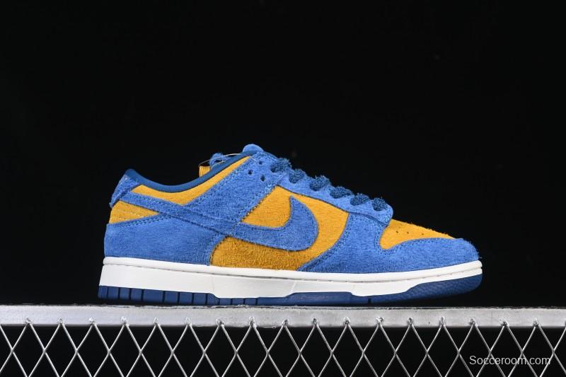 Nike Dunk Low Panda Blue Orange Low-Top Casual Skate Shoes - IH7648-700