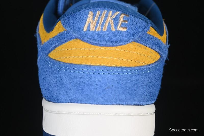 Nike Dunk Low Panda Blue Orange Low-Top Casual Skate Shoes - IH7648-700