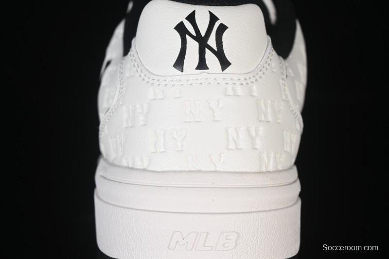 New York Yankees Bigball Chunky Embo Monogram Height Increasing Thick Sole Casual Sneakers - 3ASXE035N50CRL