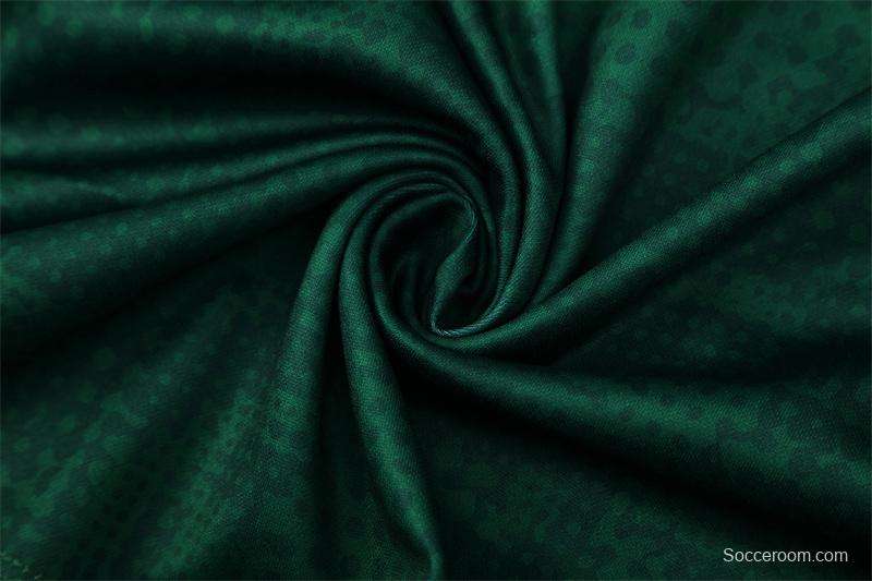 25/26 AC Milan Green Camouflage Half Zipper Jacket+Long Pants