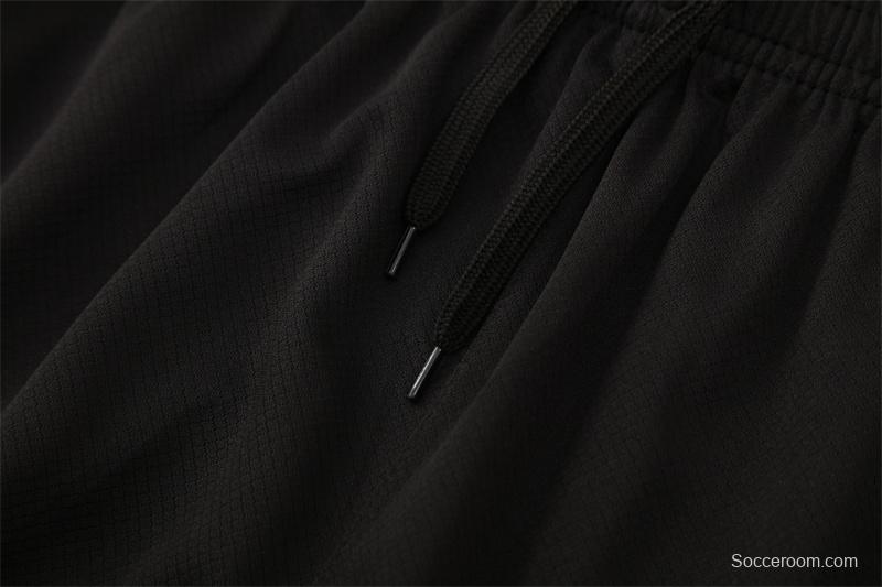 25/26 PSG Black T90 with XS Short Sleeve+Soccer Shorts