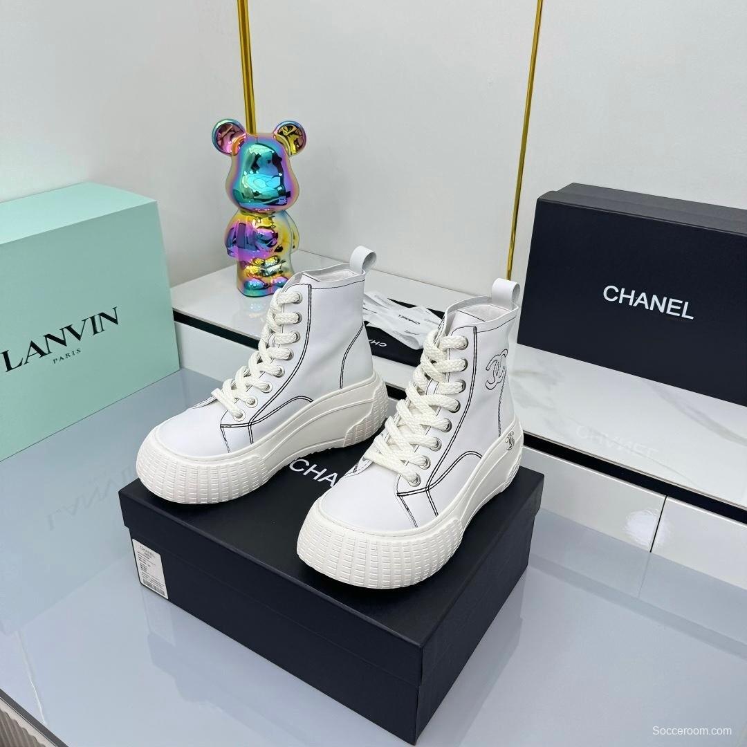 Chanel 2025 SS Short Boots Essential Fall Winter Fashion Item - LY00380