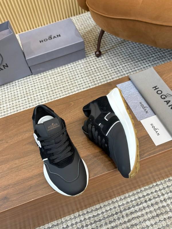 Hogan H-STRIPES Series Couple Thick Sole Dad Shoes Airship Shoes Casual Sports Shoes - AS00350
