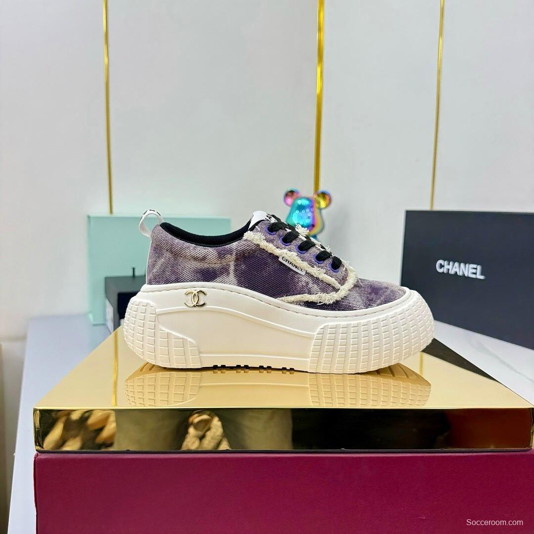 Chanel 2025/SS Little Chanel Loafers Panda Shoes Casual Sneakers - LY00330