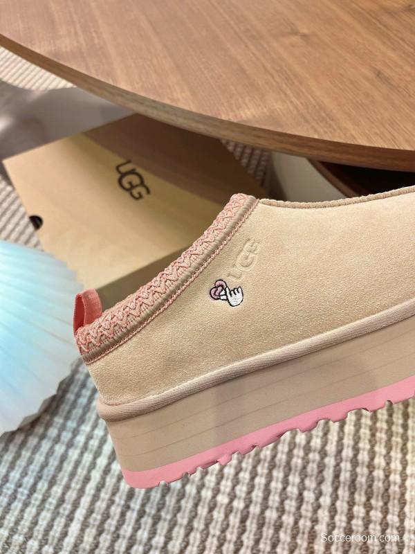 UGG Tazz Platform Wool Slipper Boots - MJ00230