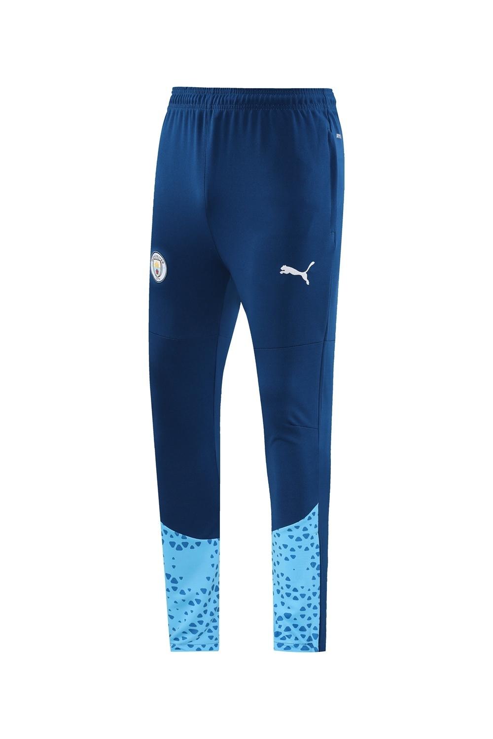 25/26  Manchester City Sky Blue Half Zipper Jacket+Long Pants