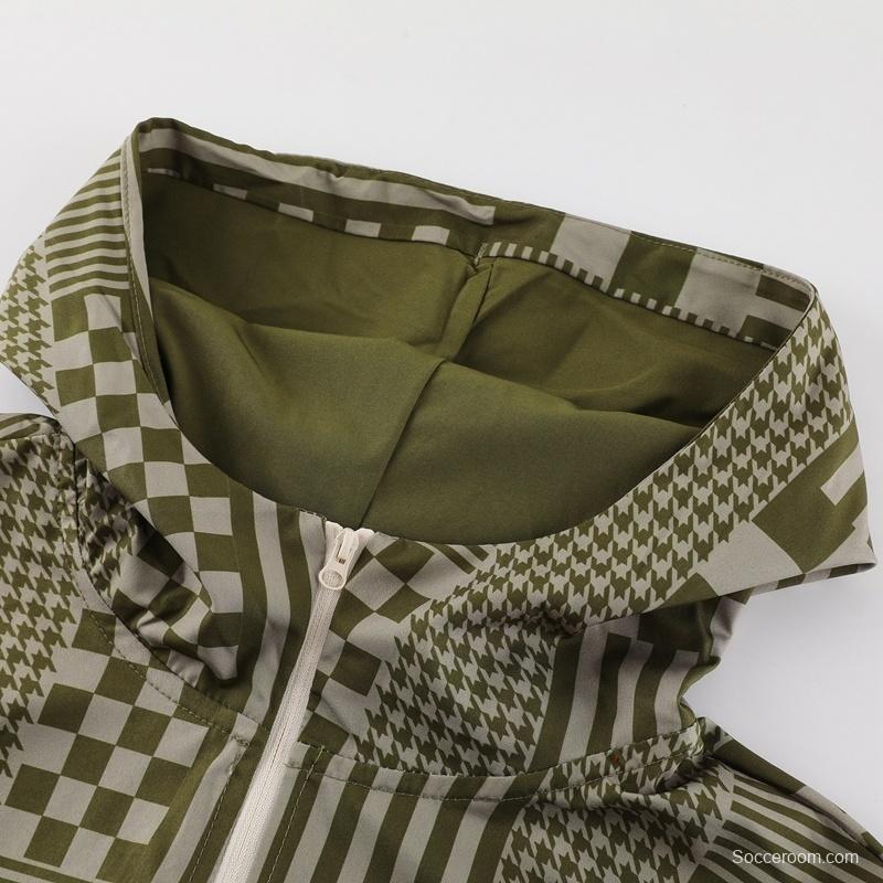 AC Milan Half Zipper Jacket+Long Pants S-2XL