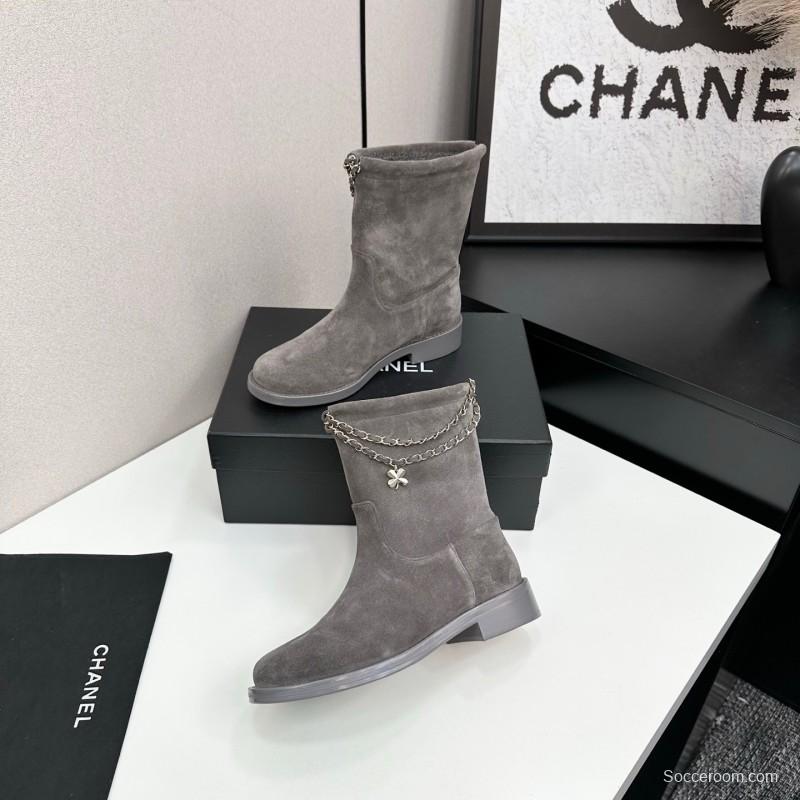 Chanel 2025 SS Short Boots Essential Autumn Winter Item - LY00420
