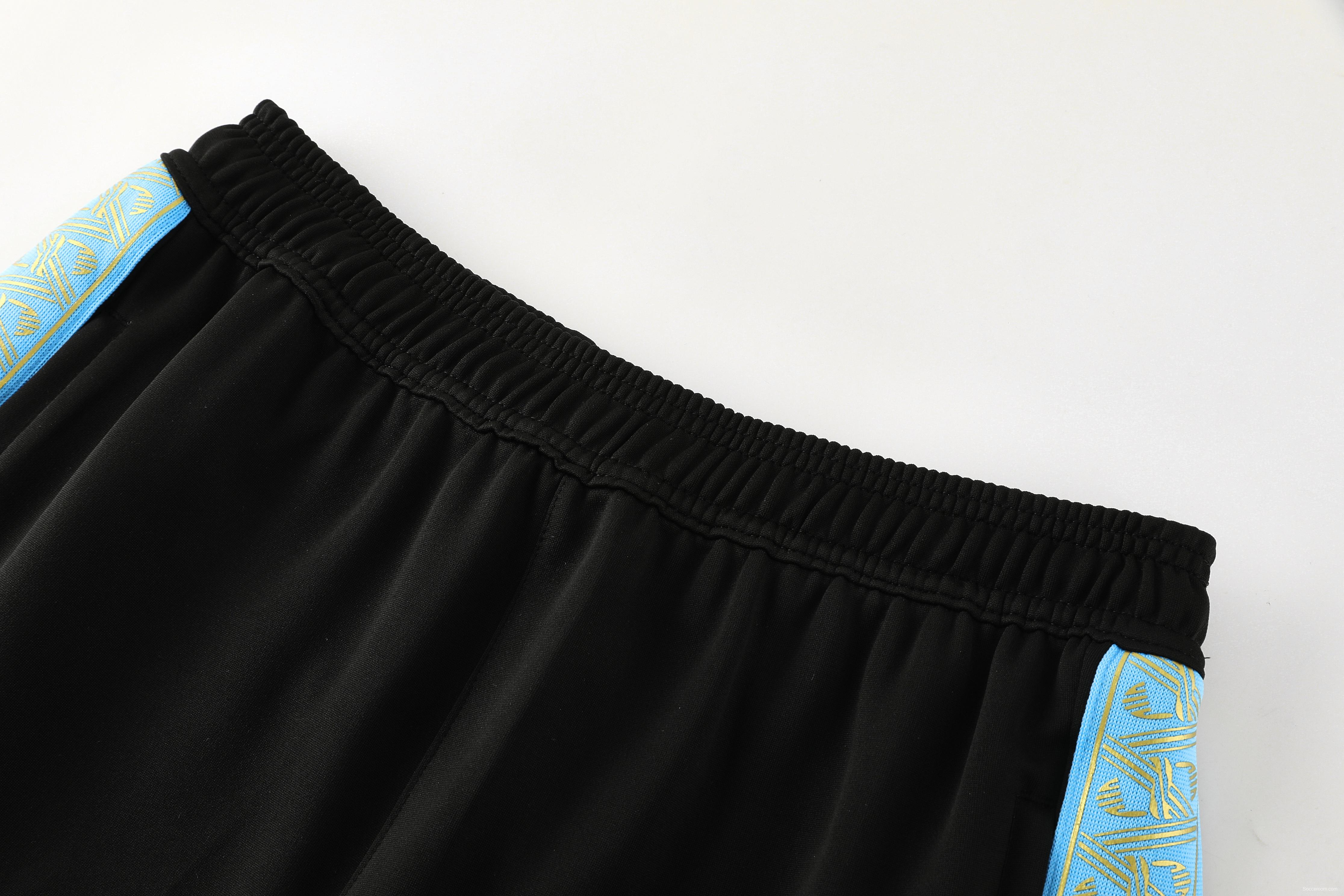 25/26 Olympique Marseille Black Full zipper Jacket Tracksuit+ long pants